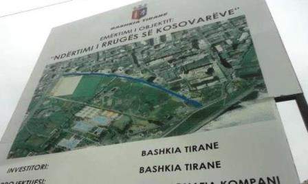 Ndertimi i rruges se Kosovareve